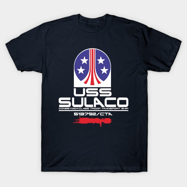 Colonial Marines USS Sulaco T-Shirt by Meta Cortex